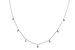 K319-56350: NECKLACE .12 TW (18")