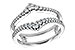 K319-57268: E235-08132 GUARD RG IN PLATINUM .36 TW