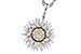 K319-58150: NECKLACE .10 TW
