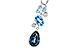 K319-58168: NECK 1.99 TW BLUE TOPAZ 2.02 TGW