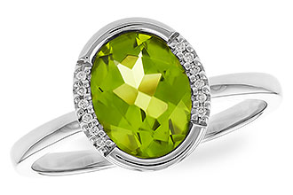 K319-59068: LDS RG 1.72 TW PERIDOT 1.75 TGW (9x7 PER)