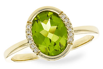 K319-59068: LDS RG 1.72 TW PERIDOT 1.75 TGW (9x7 PER)