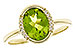 K319-59068: LDS RG 1.72 TW PERIDOT 1.75 TGW (9x7 PER)