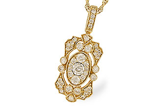 K319-59922: G318-69950 NECK IN ALL Y/G .50 TW