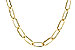 K319-60868: PAPERCLIP MD (8IN, 3.10MM, 14KT, LOBSTER CLASP)