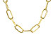 K319-60886: PAPERCLIP LG (8IN, 4.0MM, 14KT, LOBSTER CLASP)