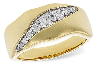 K319-61813: LDS DIA WED RG .40 TW