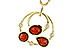 K320-46286: NECKLACE 2.88 GARNET 2.94 TGW