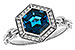 K320-51768: LDS RG 2.03 LONDON BLUE TOPAZ 2.14 TGW (7.5MM LBT)