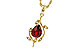 K320-52659: NECKLACE 1.34 GARNET 1.39 TGW (8X6MM GAR)