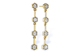 K320-52686: EARRINGS .25 TW