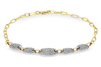K320-53550: BRACELET .75 TW (7")
