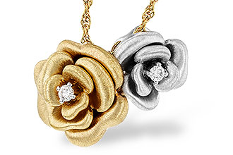 K321-37241: NECKLACE .06 TW