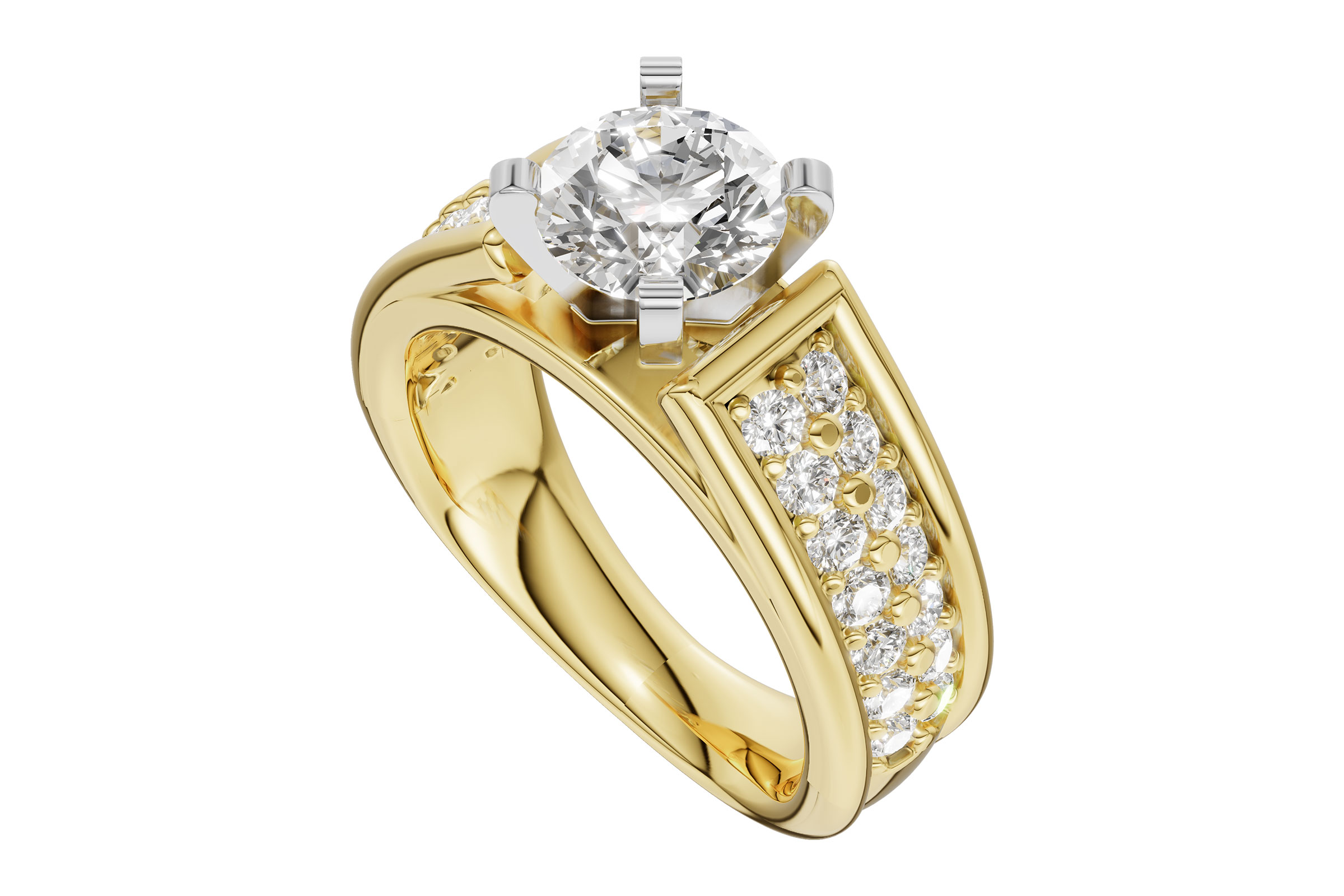 K321-38104: LDS SEMI DIA RG .70 TW