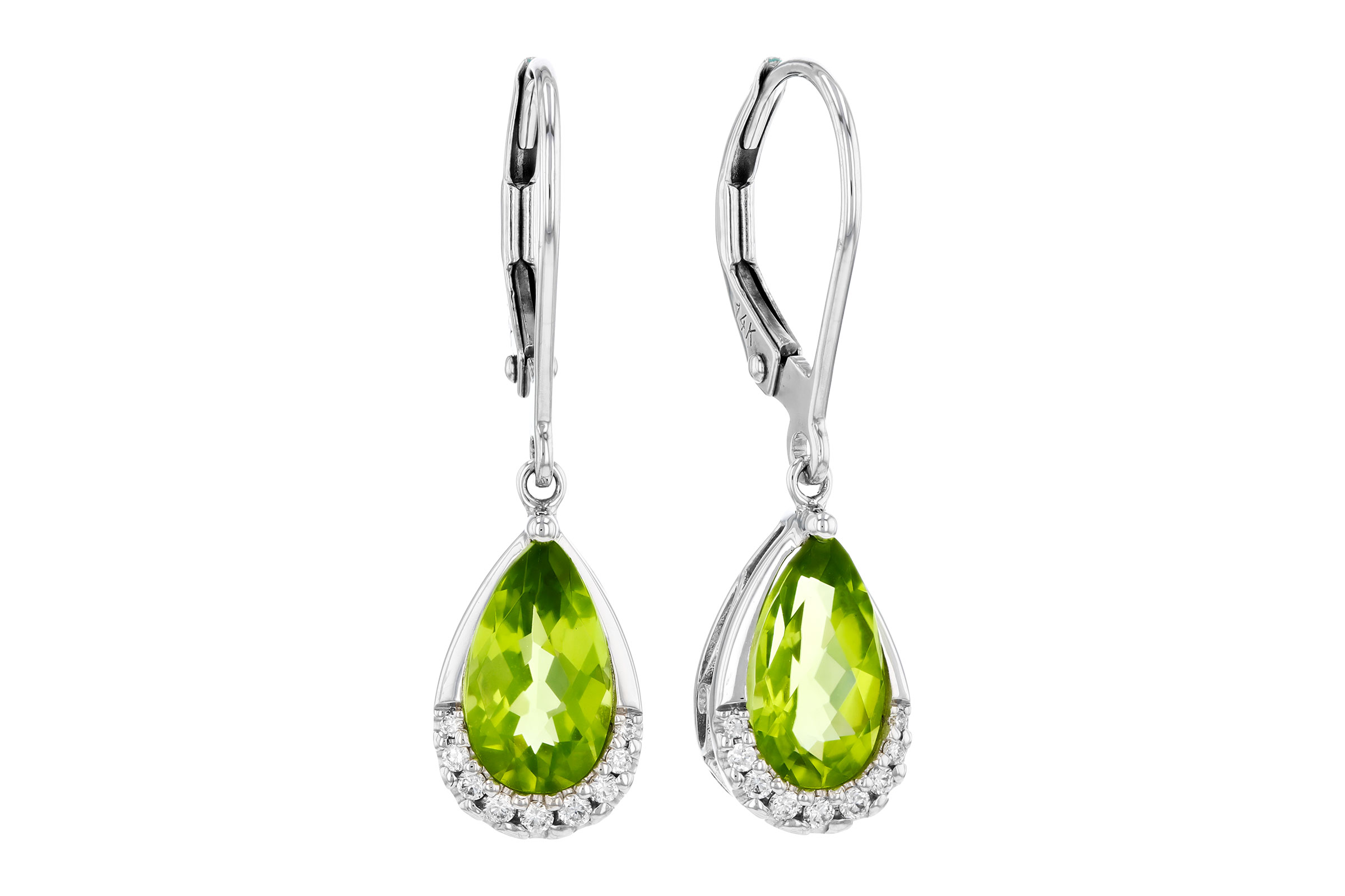 K321-39013: EARR 1.85 PERIDOT 1.94 TGW (9x5MM PS)