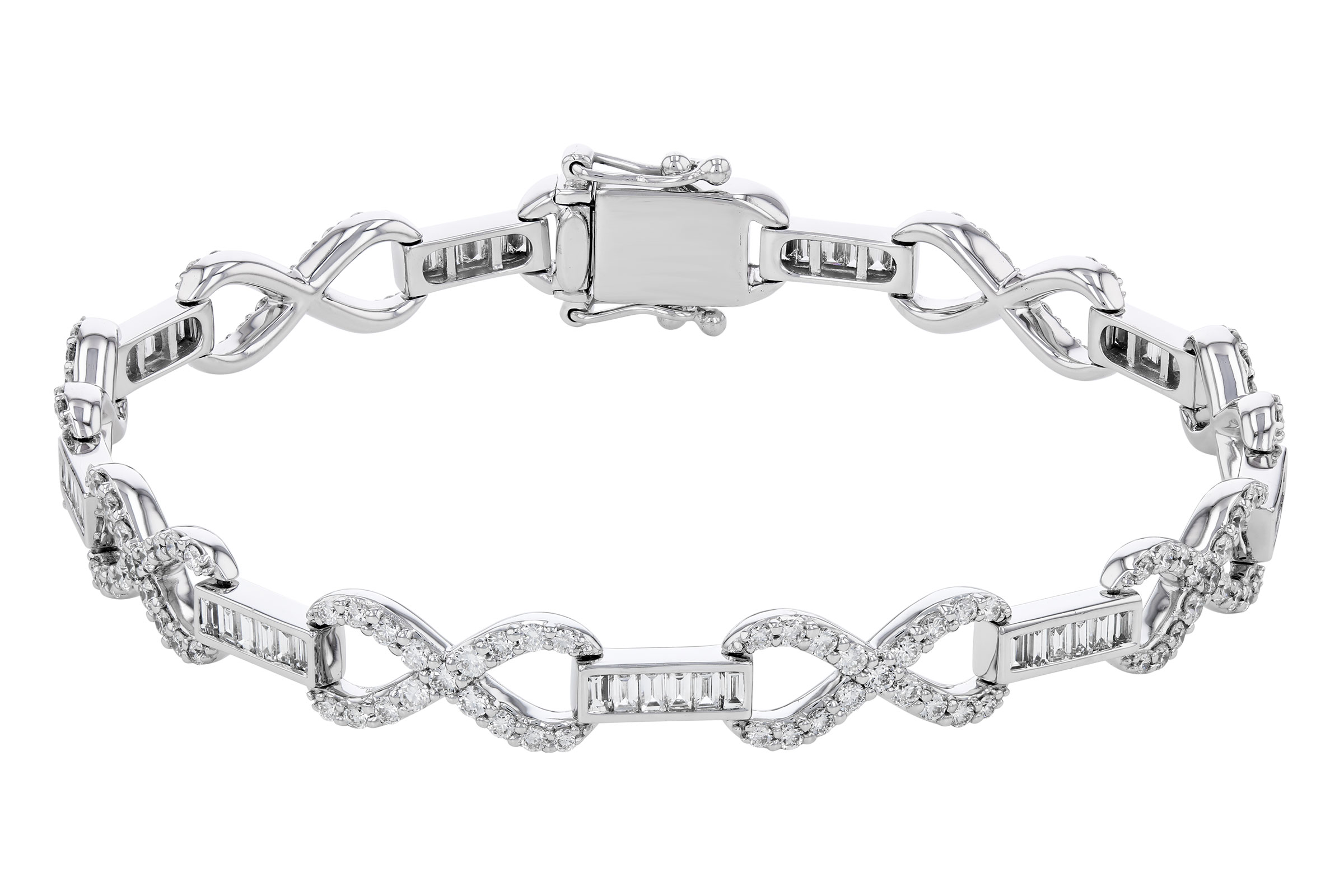 K321-39059: BRACELET 1.00 TW BAG 2.45 TW (7")