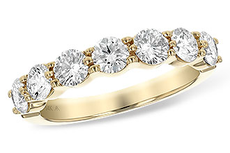 L138-69986: LDS DIA WED RG 1.50 TW (7 STONES)