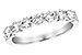 L138-69995: LDS DIA WED RG .75 TW (7 STONES)