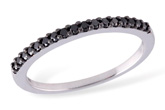 L230-53613: LDS WED RG .16 TW BLACK DIAS