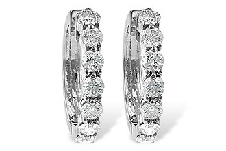 L231-39931: EARRINGS 2 CT TW
