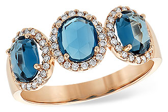 L235-91804: LDS RG 1.80 TW LONDON BLUE TOPAZ 2.02 TGW