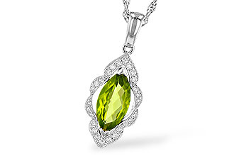 L235-97250: NECK .94 PERIDOT 1.05 TGW