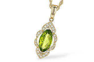 L235-97250: NECK .94 PERIDOT 1.05 TGW