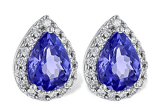 L235-97259: EARR 1.15 TW TANZANITE 1.32 TGW