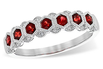 L235-99959: LDS WED RG .52 RUBY .59 TGW