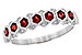 L235-99959: LDS WED RG .52 RUBY .59 TGW