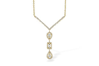 L318-68122: NECK .04 BAGUETTE .50 TW