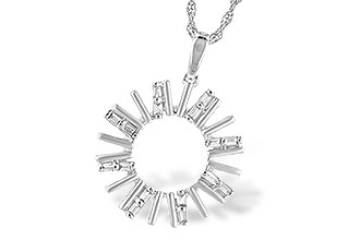 L318-69059: NECK .14 TW BAGUETTES
