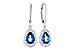L318-71813: EARR 1.48 TW LONDON BLUE TOPAZ 1.63 TGW