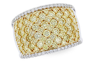 L319-58131: LDS DIA WED RG 2.19 YELLOW DIAS 2.37 TW