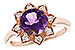 L319-59995: LDS RG 1.70 AMETHYST 1.84 TGW (8MM RD)