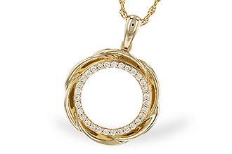 L319-60850: NECKLACE .25 TW