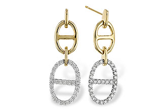 L319-63577: EARRINGS .36 TW
