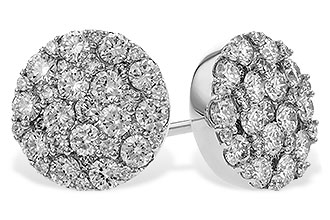 L320-46304: EARRINGS 1.00 TW