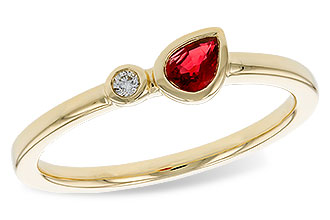 L320-48159: LDS RG .24 RUBY .26 TGW