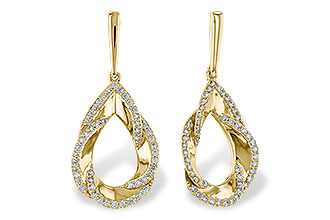L320-48168: EARRINGS .50 TW