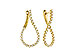 L320-52686: EARRINGS 1.00 TW