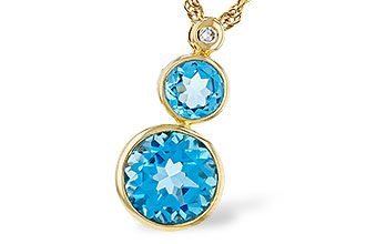 L321-37213: NECK 2.63 BLUE TOPAZ 2.65 TGW (5MM / 8MM BT)