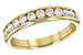 M138-69977: LDS WED RG .50 TW (10 STONES)