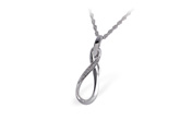 M230-49004: NECKLACE .03 TW