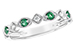 M230-53631: LDS WED RG .15 EMERALD .21 TGW