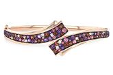 M234-16322: BANGLE 3.12 MULTI-COLOR 3.30 TGW (AMY,GT,PT)