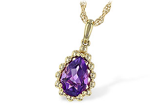 M235-04522: NECKLACE 1.06 CT AMETHYST
