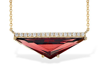 M235-97231: NECK 2.85 GARNET 2.95 TGW
