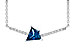 M235-98104: NECK .87 LONDON BLUE TOPAZ .95 TGW