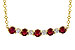 M235-99913: NECK .58 TW RUBY .70 TGW